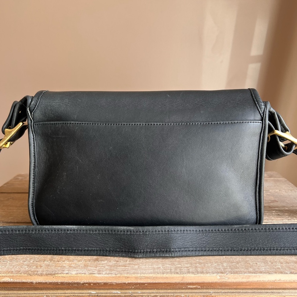 Vintage Coach Patricia Legacy Bag Style 9951 in black glove tanned leather - Picture 7 of 16